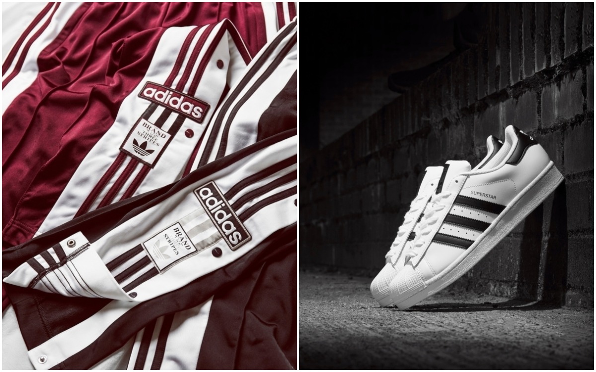 Popper Pants adidas Originals e adidas Originas Superstar
