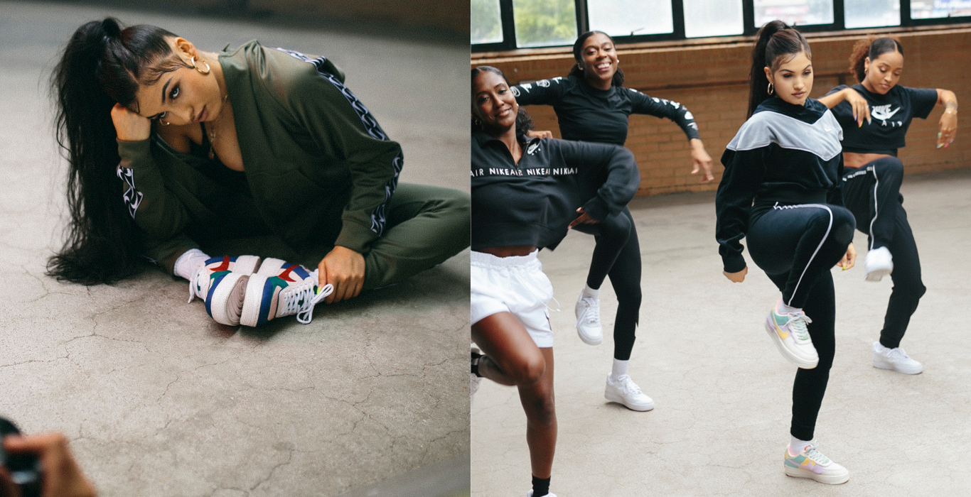 Mabel e le Nike Air Force 1 Shadow