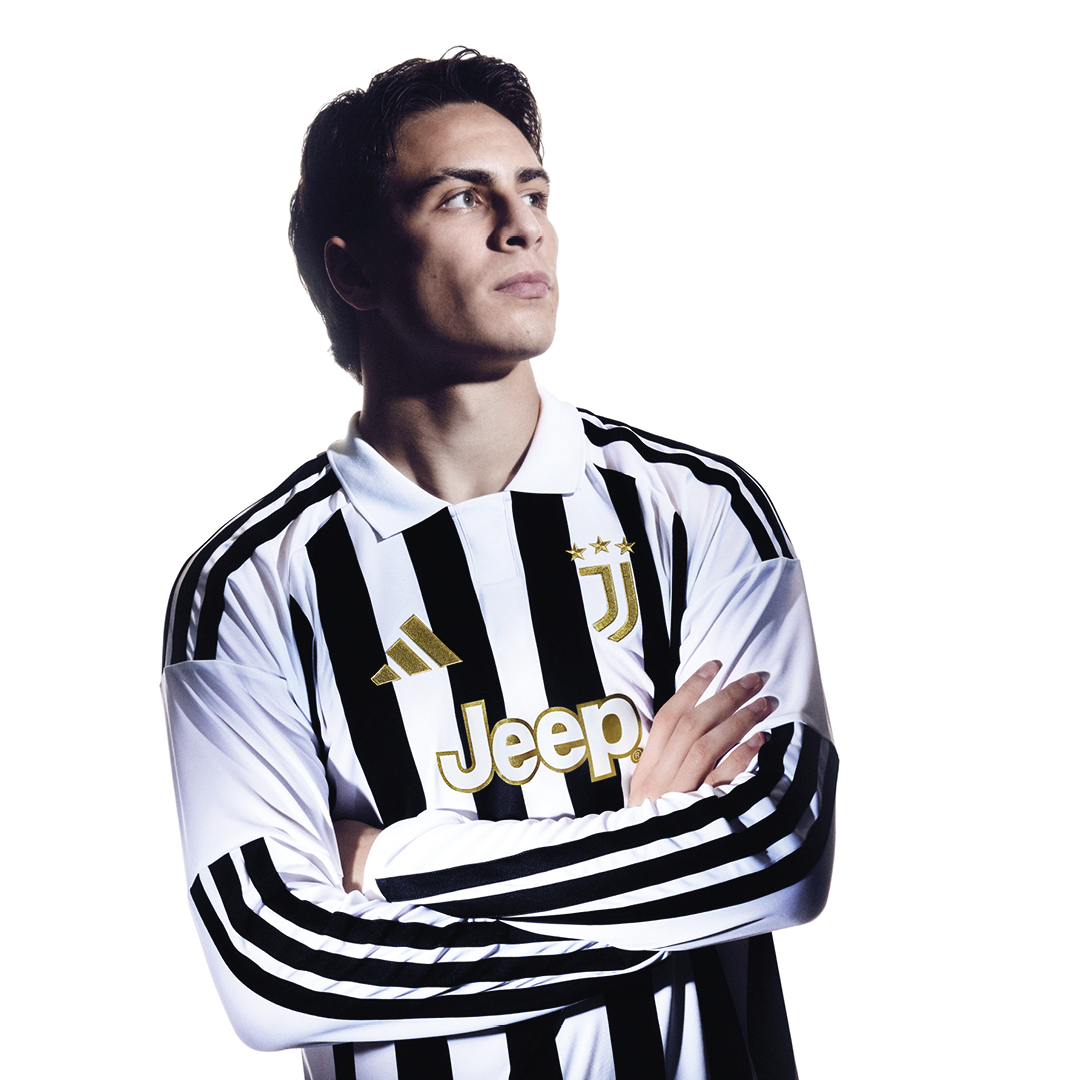 Dettaglio prima maglia Juventus 2026 2027