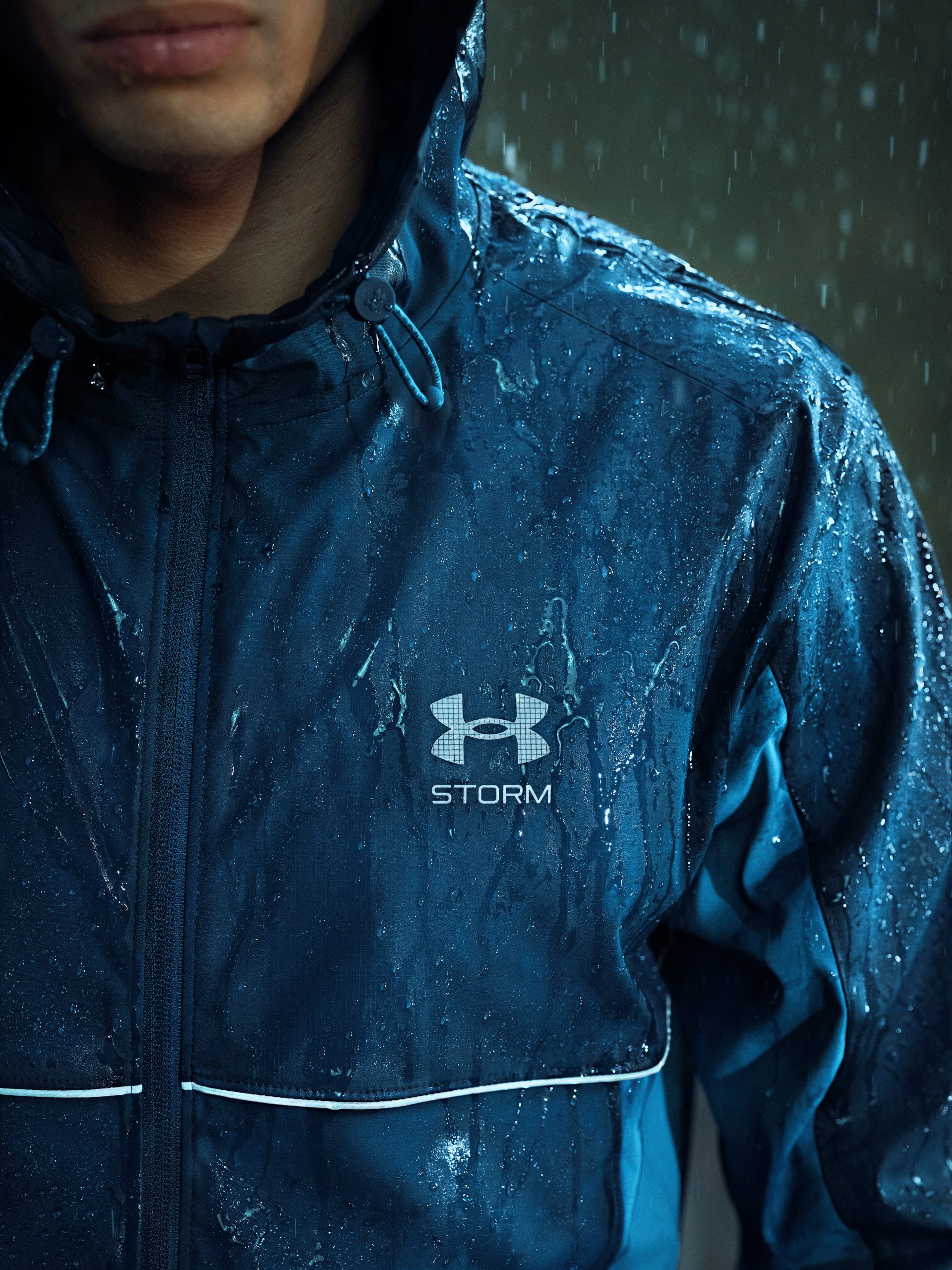 Look della collezione Under Armour Storm