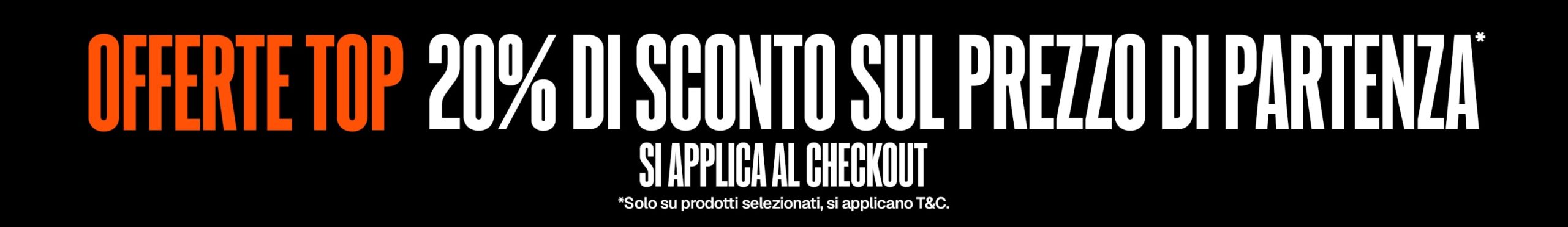 Offerte Top JD Sports Italia: 20% di sconto sugli articoli non scontati