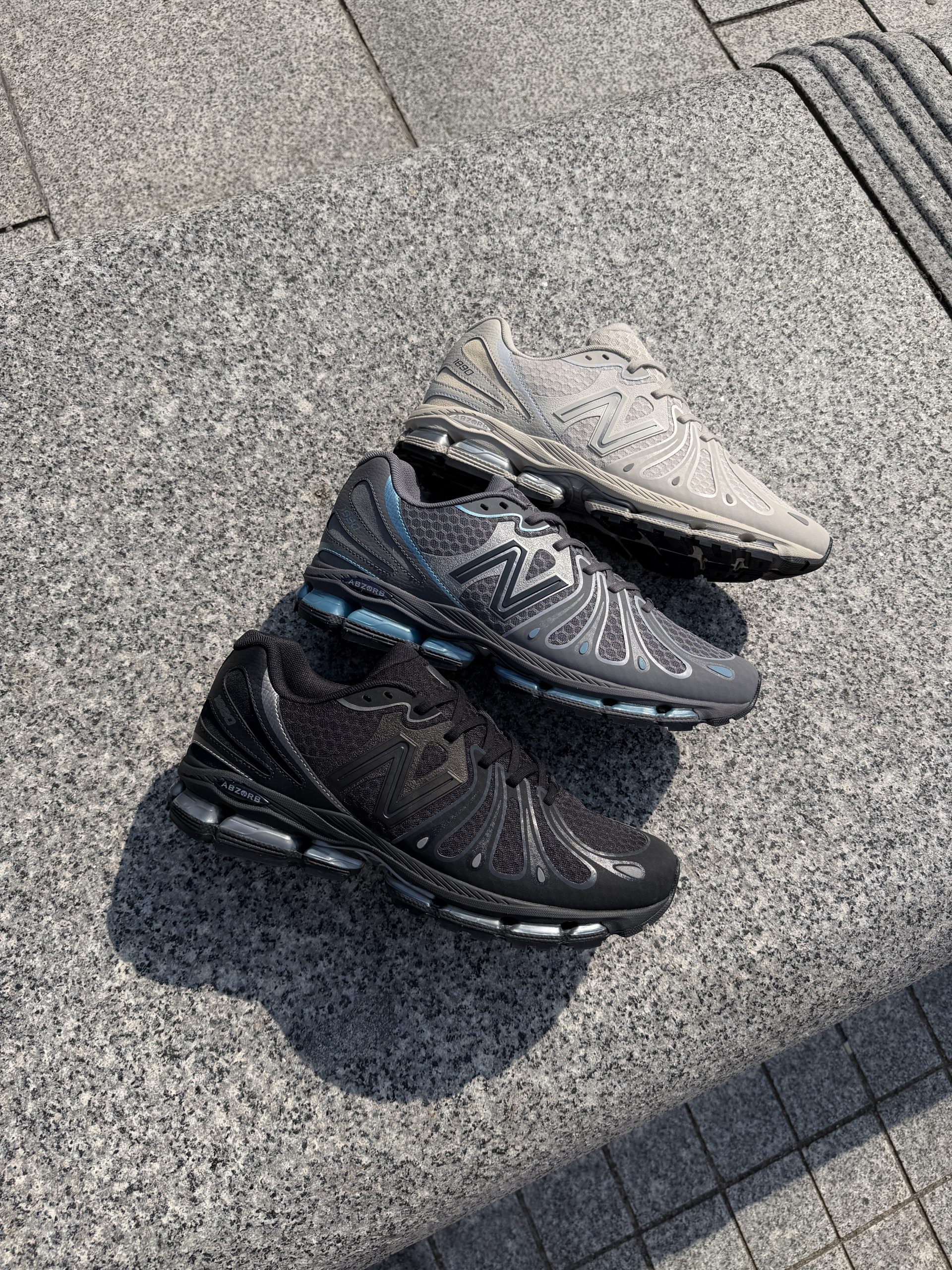 Tomaia in mesh traspirante delle New Balance 1890